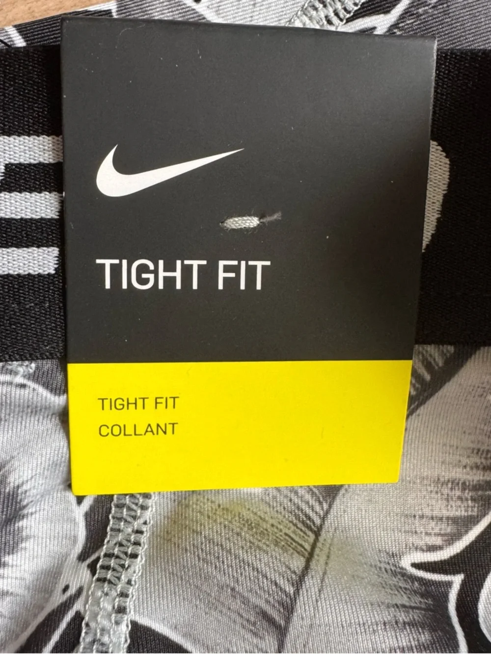 Nike Pro Dri-FIT Girls Large/Womens XXS Jungle Palm Print Leggings Tight NWT